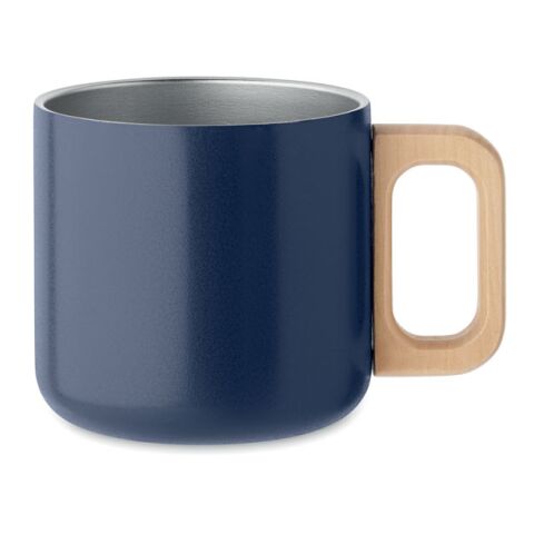 Doppelwandiger Becher 350 ml marineblau