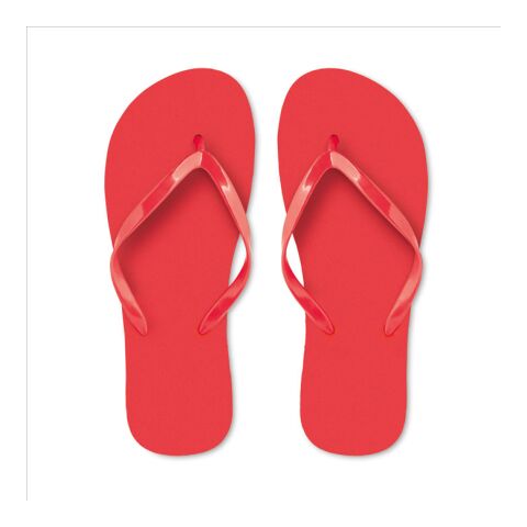 Zehensandalen M rot