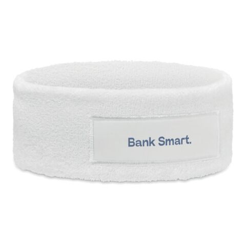 Stirnband Polycotton weiß | ohne Werbeanbringung | Nicht verfügbar | Nicht verfügbar | Nicht verfügbar