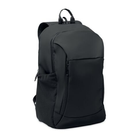 15&quot; Laptop-Rucksack PU schwarz | ohne Werbeanbringung | Nicht verfügbar | Nicht verfügbar