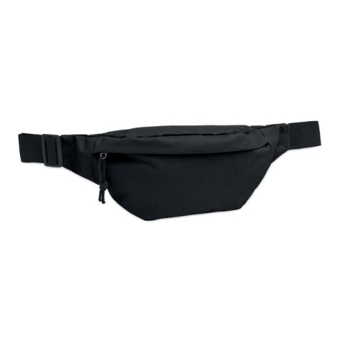 Gürteltasche 600D RPET schwarz | ohne Werbeanbringung | Nicht verfügbar | Nicht verfügbar | Nicht verfügbar