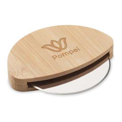 Pizzaschneider Bambus