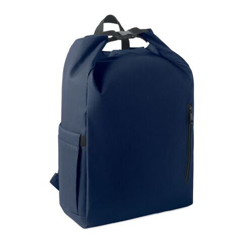 15'' Rolltop-Laptop-Rucksack marineblau | ohne Werbeanbringung | Nicht verfügbar | Nicht verfügbar | Nicht verfügbar