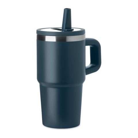 Doppelwandiger Trinkbecher 500ml marineblau
