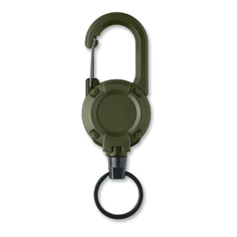 Einziehbarer Ausweishalter Armeegrün