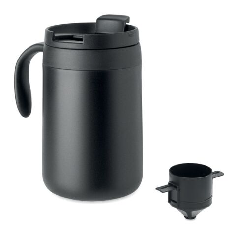 Doppelwandiger Becher &amp; Filter