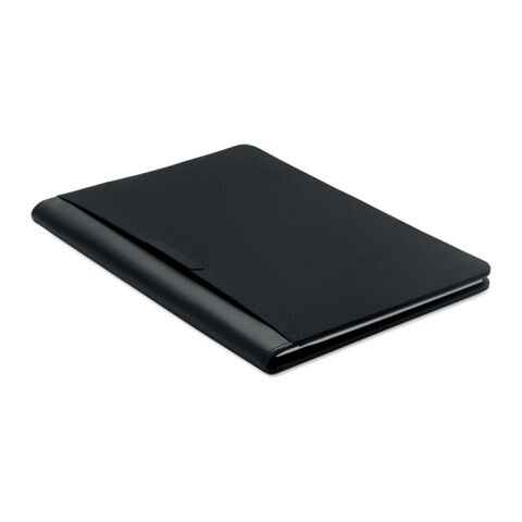 DIN A4 Portfolio &amp; Notizblock schwarz