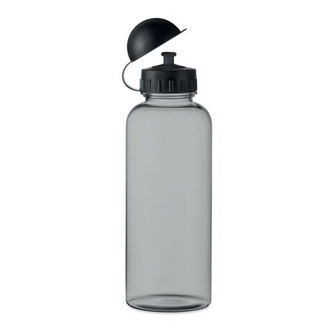 RPET-Flasche 500ml transparent-grau | ohne Werbeanbringung | Nicht verfügbar | Nicht verfügbar