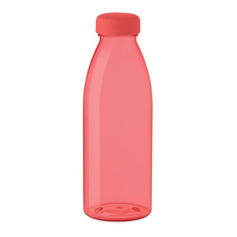 Trinkflasche RPET 550ml transparent rot | ohne Werbeanbringung | Nicht verfügbar | Nicht verfügbar | Nicht verfügbar