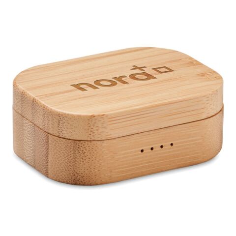TWS 5.0 wireless Ohrhörer-Set 30 mAh holzfarben | ohne Werbeanbringung | Nicht verfügbar | Nicht verfügbar | Nicht verfügbar