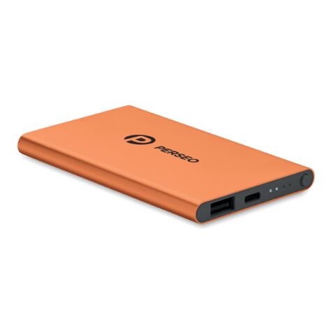 Powerbank 4000 mAh mit Gehäuse aus Aluminium