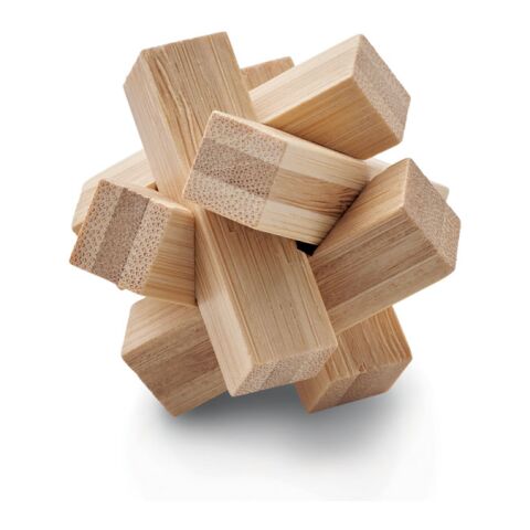 Holzpuzzle/Gehirnjogging Bambus Stern holzfarben | ohne Werbeanbringung | Nicht verfügbar | Nicht verfügbar | Nicht verfügbar