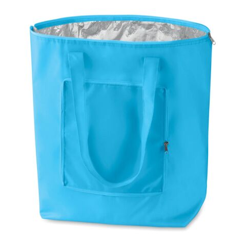 Faltbare Kühltasche himmelblau | ohne Werbeanbringung | Nicht verfügbar | Nicht verfügbar | Nicht verfügbar