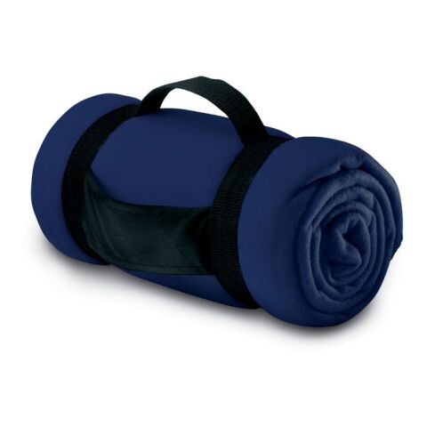 Fleece-Decke mit Trageriemen aus Nylon