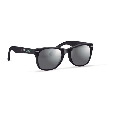 Werbeartikel Sonnenbrille 'America' – schwarz – mit Logo bedruckt