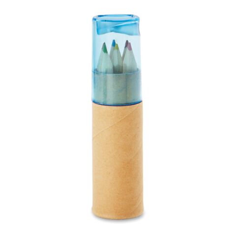 6-teiliges Buntstifte-Set mit Anspitzer
