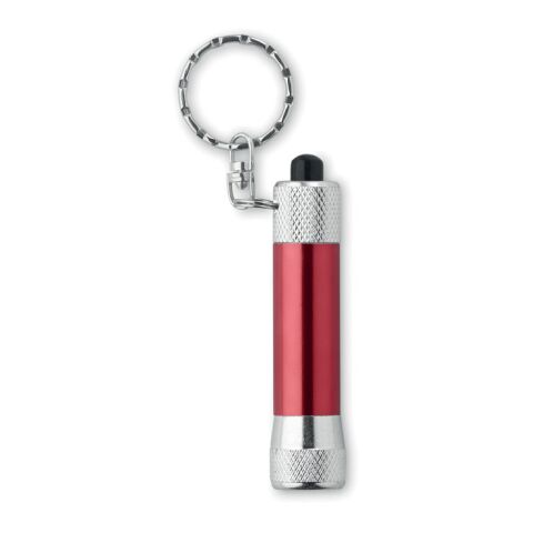 Schlüsselring Mini-Leuchte rot | ohne Werbeanbringung | Nicht verfügbar | Nicht verfügbar