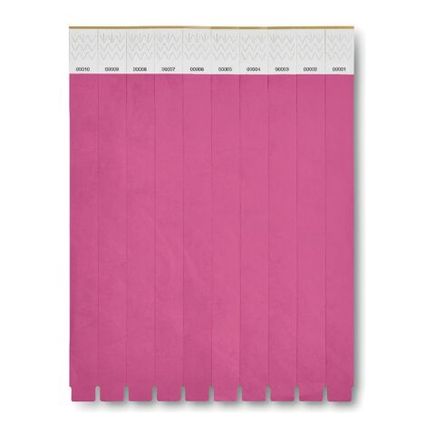 Tyvek® Event Armband fuchsia | ohne Werbeanbringung | Nicht verfügbar | Nicht verfügbar