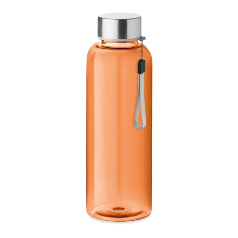 Trinkflasche Tritan transparent-orange | ohne Werbeanbringung | Nicht verfügbar | Nicht verfügbar | Nicht verfügbar