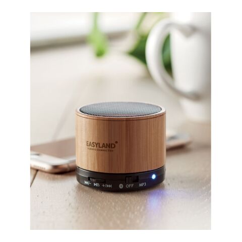 Bluetooth Lautsprecher Bambus