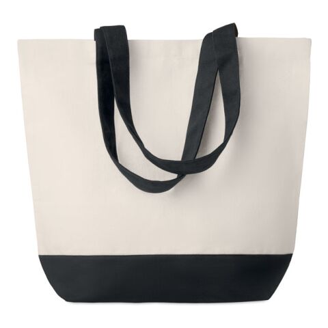 Shopping Tasche Canvas schwarz
