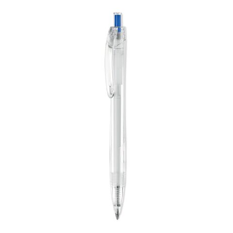 Druckkugelschreiber RPET blaue Tinte blau | ohne Werbeanbringung | Nicht verfügbar | Nicht verfügbar