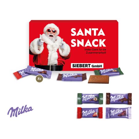 Milka Schokotäfelchen in Präsentbox