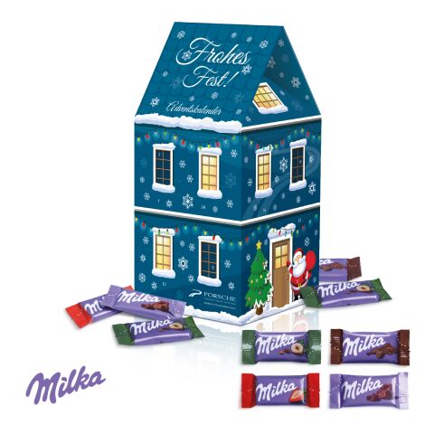 Adventskalender Haus "XL" mit Milka Schokolade