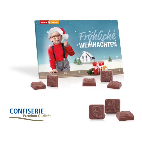 Tisch-Adventskalender "Classic Exklusiv" bunt