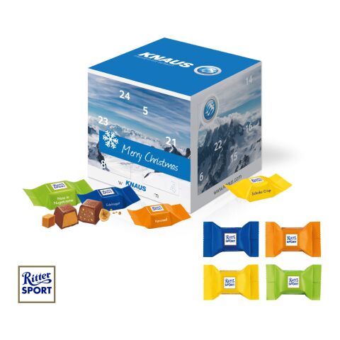 Adventskalender "Cube" mit Ritter SPORT Schokowürfel