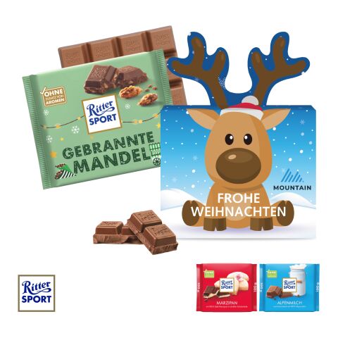 Schokotafel Ritter SPORT „Rentier“