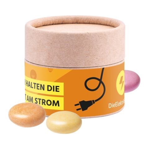 Papierdose Eco Mini ohne Werbeanbringung | Mentos Kaudragee Fruit