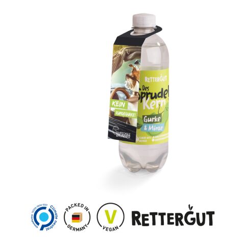 Rettergut Gurke-Minze-Wasser weiß | 4C-Digitaldruck