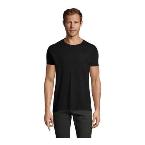 REGENT F HERRENT-SHIRT 150g tiefschwarz | XL | 1-farbiger Siebdruck | Rückseite | 280 mm x 420 mm | Nicht verfügbar