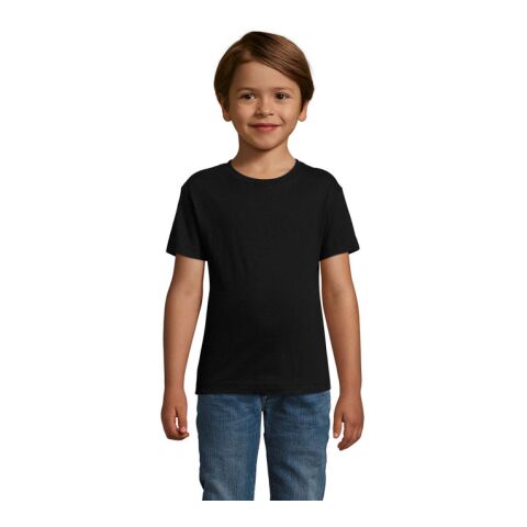 REGENT F KINDERT-SHIRT 150g tiefschwarz | XL | 1-farbiger Siebdruck | Rückseite | 200 mm x 220 mm | Nicht verfügbar