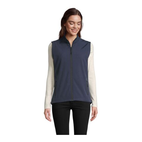 RACE BW WOMENSOFTSHELL französisch blau | S | ohne Werbeanbringung