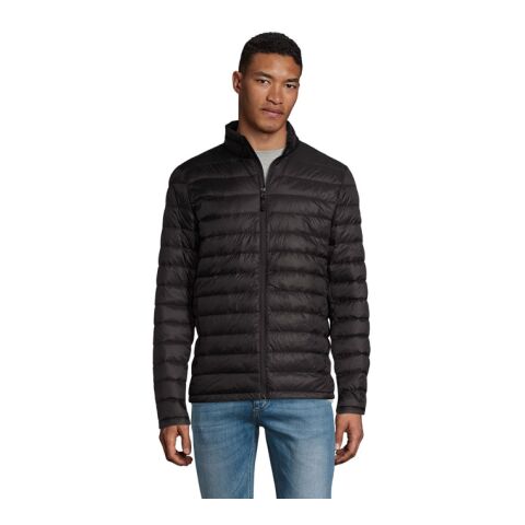 WILSON HERREN Jacke380T schwarz | XL | Bestickung | Vorderseite Brust | 100 mm x 40 mm | 40