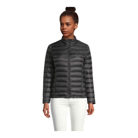 WILSON DAMEN Jacke 380T schwarz | S | Bestickung | Vorderseite Brust | 100 mm x 40 mm | 40