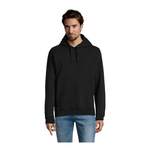 SPENCER Herren Sweater 280 schwarz | S | 1-color Siebdruck | Vorderseite Brust | 100 mm x 100 mm | Nicht verfügbar