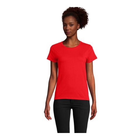 CRUSADER WOMEN T-Shirt 150g rot | S | 1-color Siebdruck | Vorderseite | 280 mm x 400 mm | Nicht verfügbar