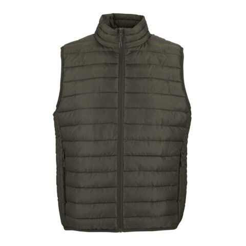 STREAM MEN Bodywarmer army | L | Stickerei | Brust links | 100 mm x 40 mm | 40