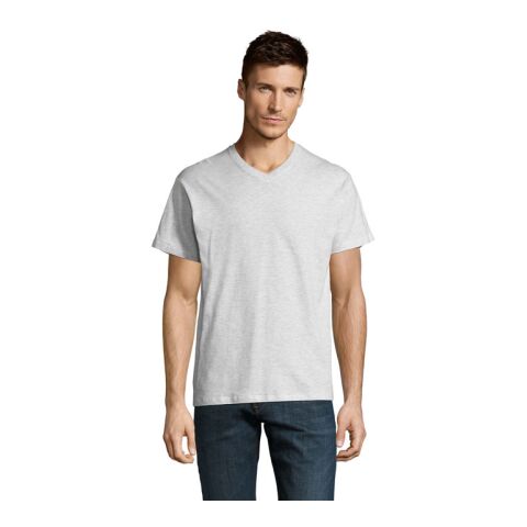 VICTORY HERRENT-SHIRT 150g asche | L | 1-farbiger Siebdruck | Vorderseite | 280 mm x 400 mm | Nicht verfügbar