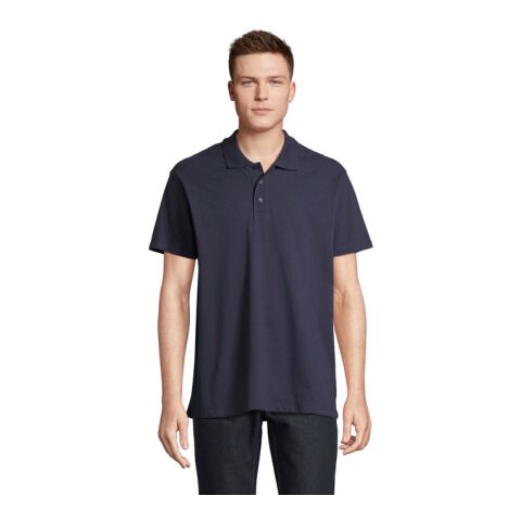 SUMMER II MEN Polo 170g navy blau | M | 1-farbiger Siebdruck | Linker Arm | 100 mm x 70 mm | Nicht verfügbar