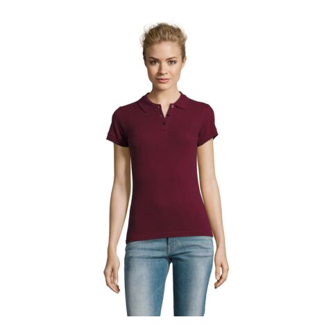 PERFECT DAMEN POLO 180g burgunder | L | ohne Werbeanbringung | Nicht verfügbar | Nicht verfügbar | Nicht verfügbar