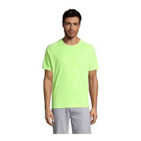 SPORTY MEN T-Shirt neon gelb | L | ohne Werbeanbringung | Nicht verfügbar | Nicht verfügbar | Nicht verfügbar