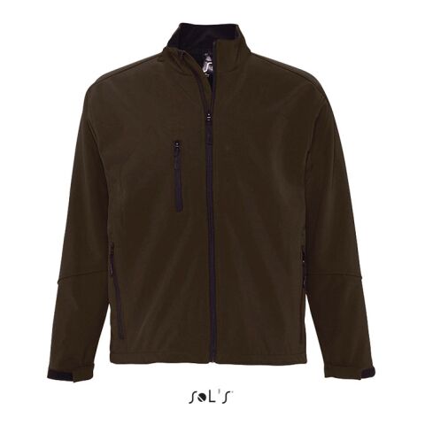RELAX HERREN JACKE 340g dunkle schokolade | L | ohne Werbeanbringung | Nicht verfügbar | Nicht verfügbar | Nicht verfügbar