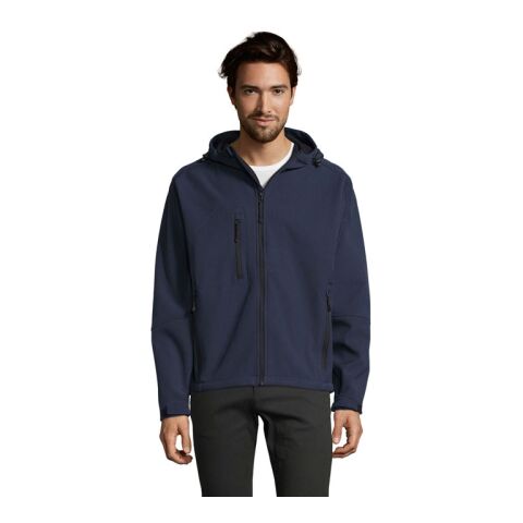 REPLAY Herren Jacke 340g französisch blau | L | Stickerei | Tasche | 50 mm x 50 mm | 40