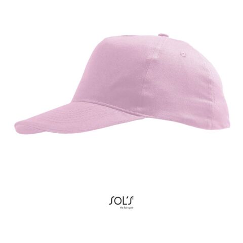 Sunny Kinder-5-Panel-Cap pink | M