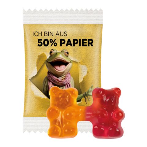 Team Gummibärchen weiß | 4c Euroskala - Folie | Folie 50% Papier