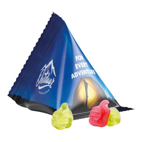 Tetraeder 15 g Trolli Fruchtgummi Standardformen weiß | Daumen